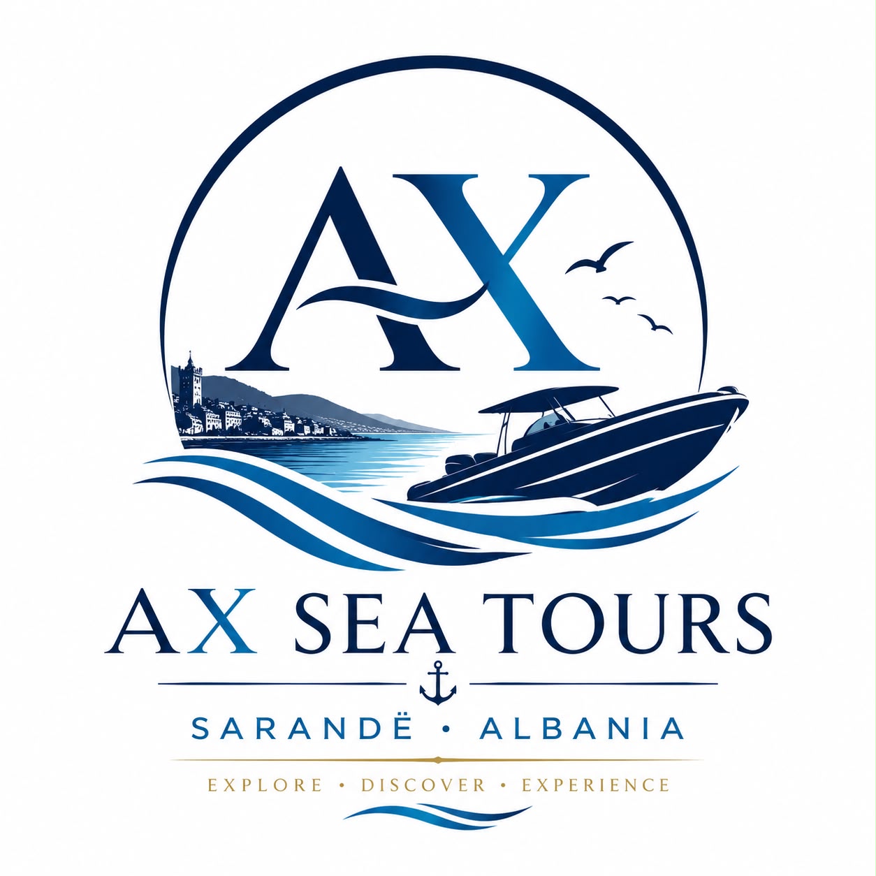 AX Boat Tours Saranda logo
